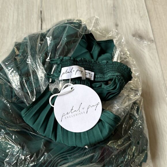 Petal + Pup DOMINIQUE DRESS - EMERALD Size 4 NWT‎ in packaging - Picture 7 of 7